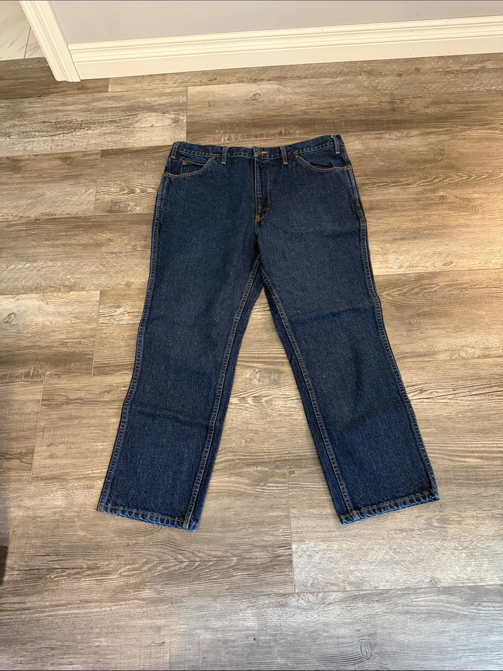 Dakota Classic Dark Blue Men’s Jeans - Comfortable Straight Fit